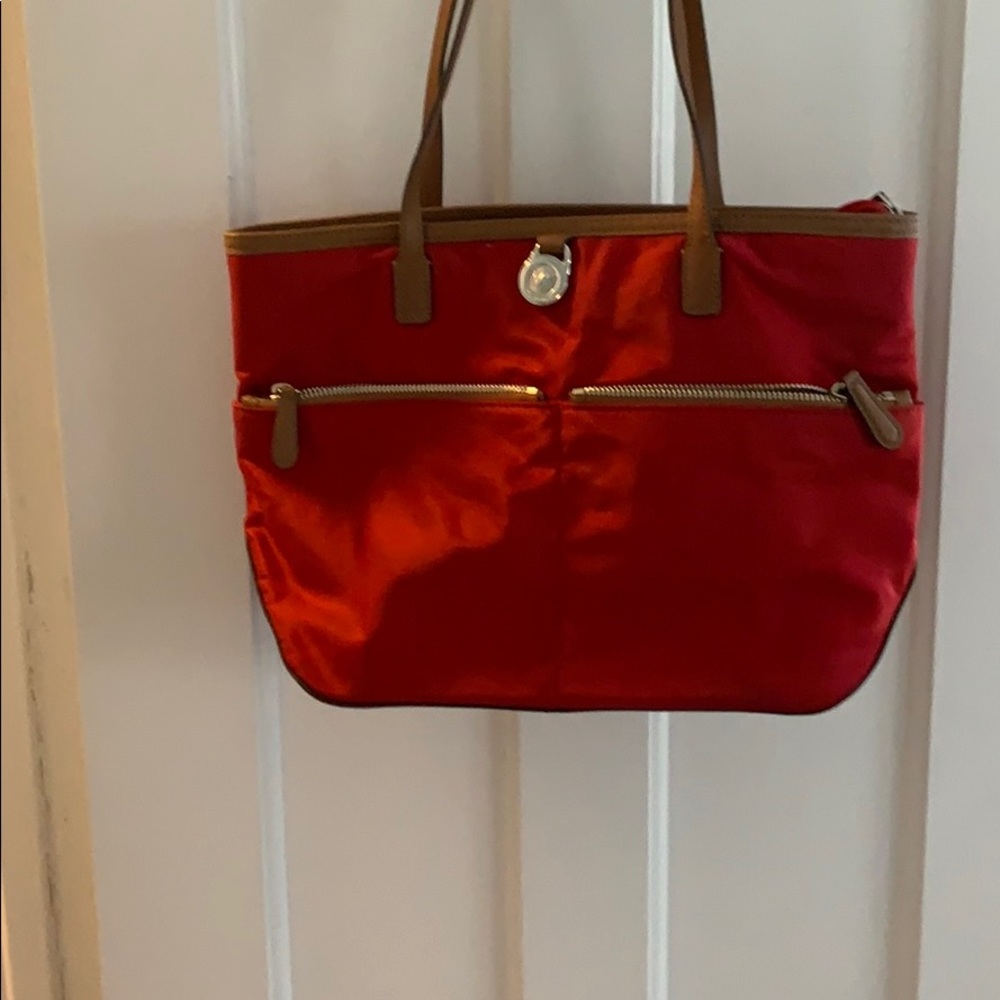 Red Michael kors purse